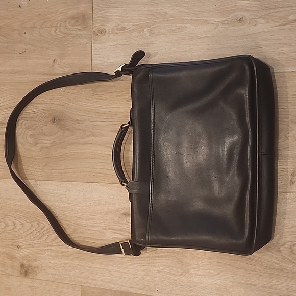 Vintage Men's Black Briefcase - Picture 3 of 5
